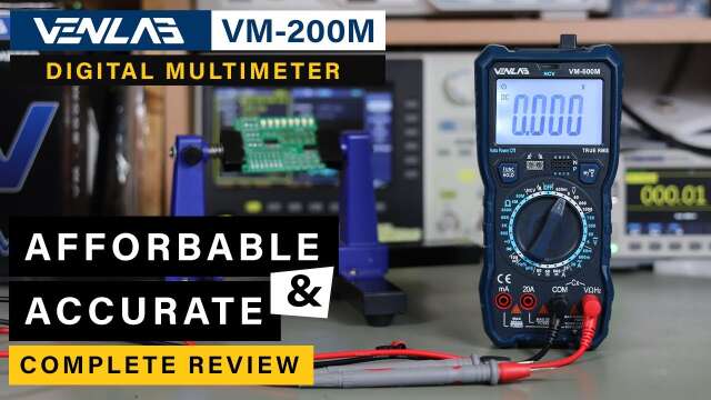 [NEW] Venlab VM-600M ⭐ Awesome Budget Multimeter  ⭐  Accurate & Complete!