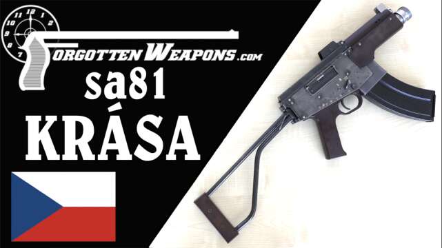 sa81 KRASA: Czechoslovakia's Ultra-Compact Lost PDW