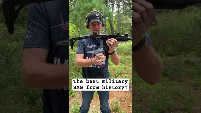 The best military SMG from history? The IMI Uzi.