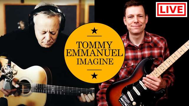 Live Acoustic Guitar Lesson: Imagine - Tommy Emmanuel