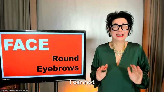 3 things you need to be aware of when you talk with a person with round eyebrows