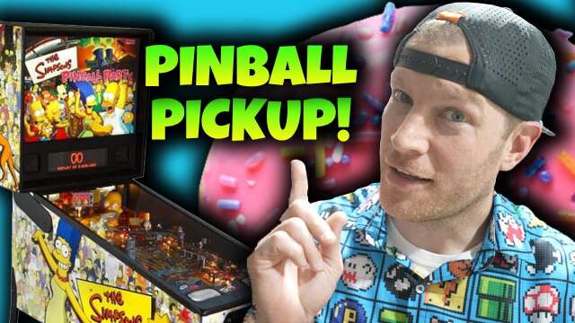 New Stern Pinball Pickup - The Simpsons Pinball Party!