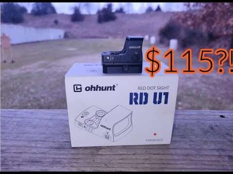 Chinese Red Dot With A Lifetime Warranty?? Ohhunt RD U1 Review