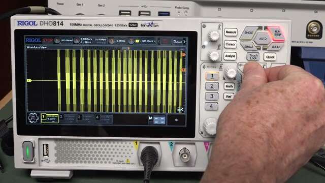 Rigol DHO800 Disappearing Waveform BUG