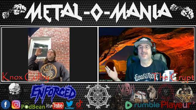 #287 - Metal-O-Mania - Special Guest - Knox Colby of Enforced Returns