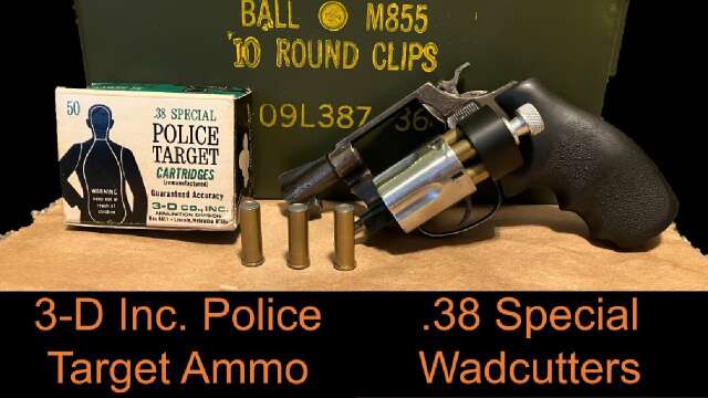 3-D Ammo .38 Special Wadcutter Review
