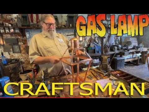 Copper Gas Lighting Craftsman ~ BEVOLO