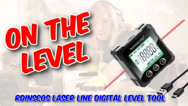 RDINSCOS Laser Line Digital Level Tool Review