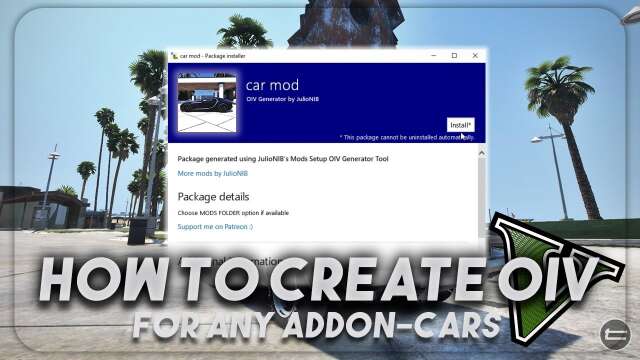 How to create OIV Packages for Addon-Cars in Gta5 | 2023