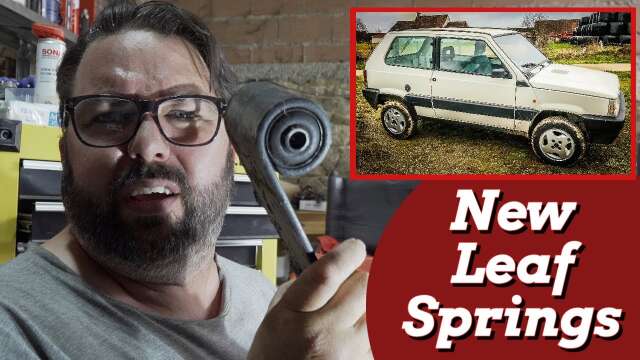 Fiat Panda 4x4 gets new Springs and Shocks