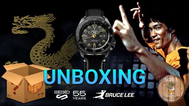 Bruce Lee Seiko 5 Whisky Wednesday Unboxing 🥃⌚