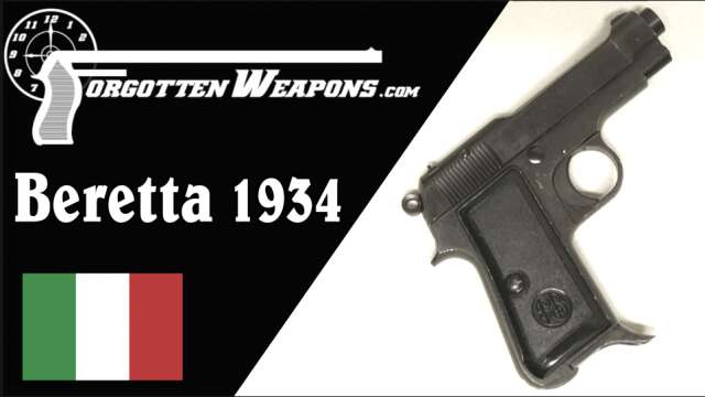 Beretta Model 1934: Italy's Unassuming Workhorse Service Pistol