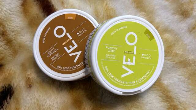 Velo Nutty Virginia & Punchy Lime (Mini Nicotine Pouches) Review