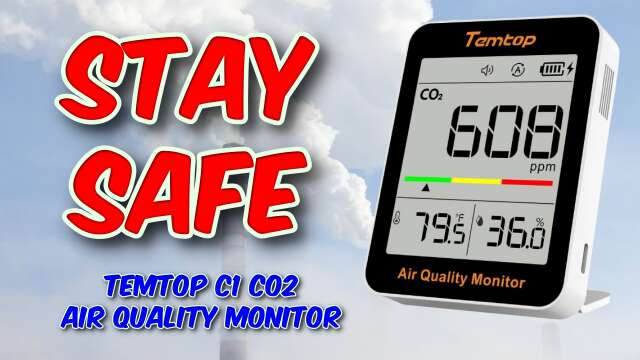 Temtop C1 CO2 Air Quality Monitor Review