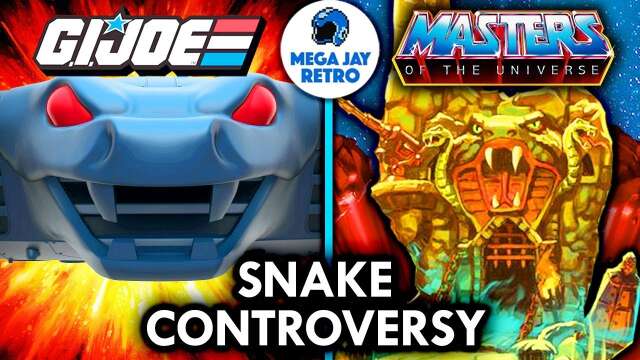 Crowdfund Controversy! MOTU Snake Lair, Cobra Mothership Super7 GI Joe Reaction - Mega Jay Retro