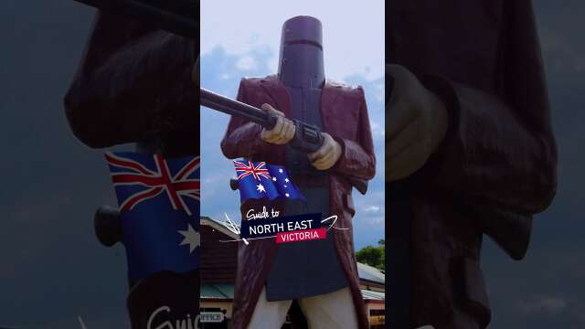 Join us to travel 🇦🇺 NE Victoria and discover the origins of 🤠 Ned Kelly. #NedKelly #australia