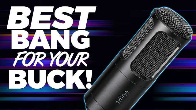 🏆🏆🏆Best Value Microphone Bang for Your Buck - FifFne K669D Tech Review🏆🏆🏆