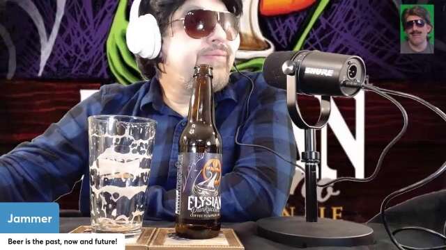 Punkuccino Elysian Brewing Company - The Spit or Swallow Beer Review