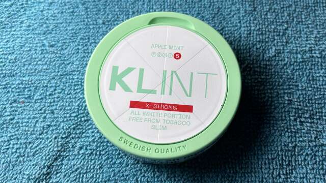 Klint Apple Mint X-Strong (Nicotine Pouches) Review