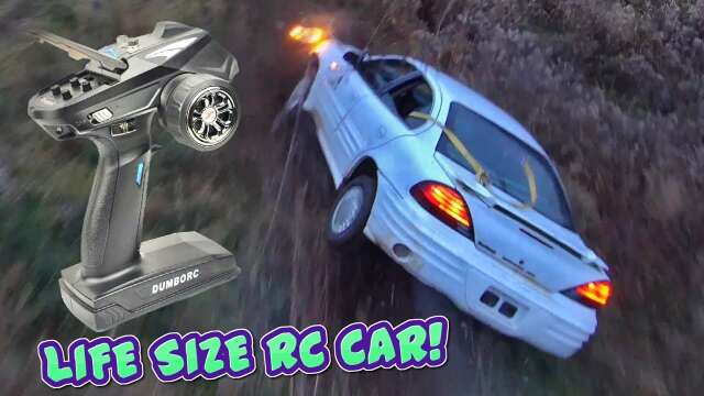 RC REMOTE Control Pontiac Grand Am CRASH!
