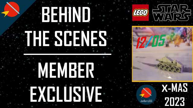 Behind the Scenes: Lego Star Wars Advent Calendar 2023 | SUBSCRIBER EXCLUSIVE