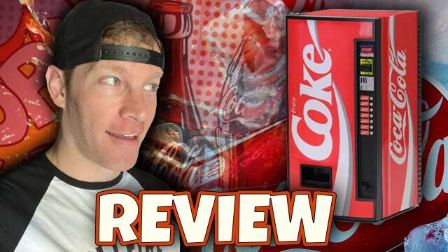 Mini Coke Vending Machine And Fridge Review - New Wave Toys