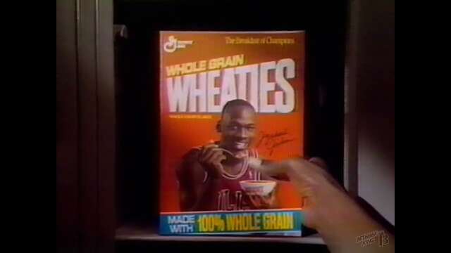 Wheaties Cereal Commercial 1990 (Michael Jordan)