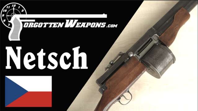 Samostril Netsch: Bizarre Prototype Czech Automatic Rifle