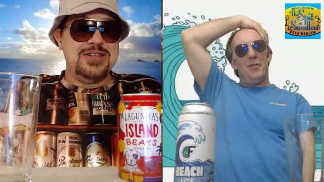 Lagunitas Island Beats IPA and Beach Lite Lager - The Spit or Swallow Beer Review