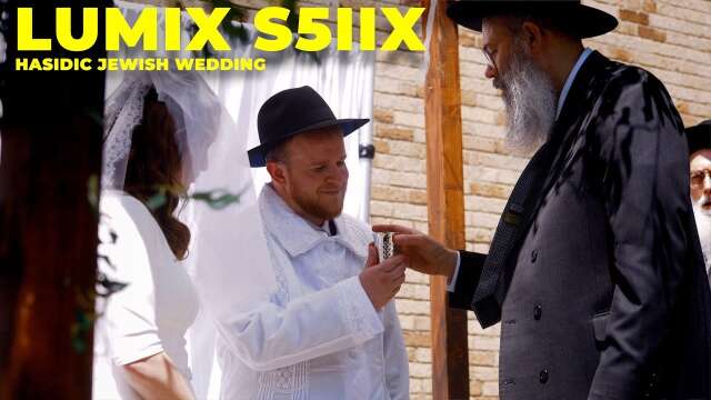 Shot On Lumix S5iiX | HOW I FILMED a Hasidic Jewish Wedding with only #lumix CAMERAS #lumixs5