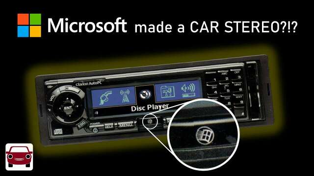 The time Microsoft made a car stereo - The Auto PC Story
