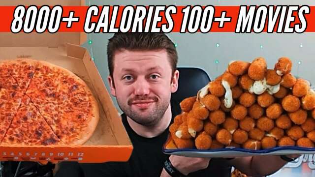 Movie Mukbang: 8000 Calories To Eat & 100 Movies To Review