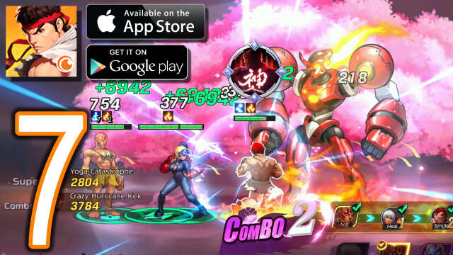 Street Fighter Duel Android iOS Walkthrough - Part 7 - Stage 6 Foolish Sacrifice