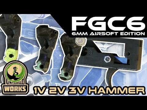 FGC-6H FGC-6BLFGC-6 SF v1 vs v2 vs v3 hammers explained