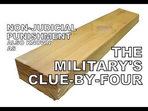 It may be Non-Judicial but it is still very much Punishment
