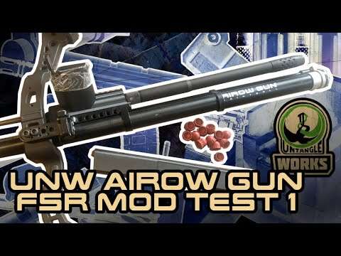 UNW first strike round FSR MOD for the Bowtech airow gun first tests
