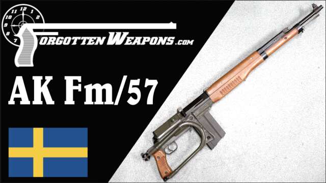Swedish Paratrooper Prototype: AK Fm/57