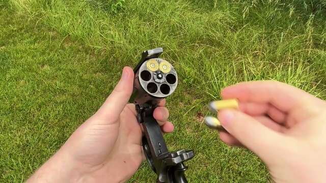Webley WG Army POV firing