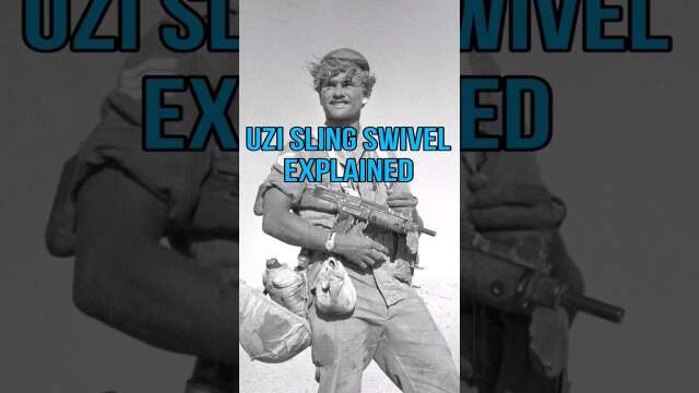 Uzi sling swivel explained #uzi #israel #imi