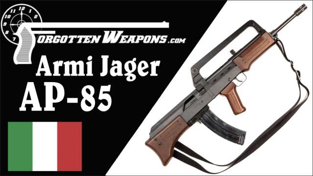 Armi Jager AP85: An Italian .22 Rimfire Faux-MAS