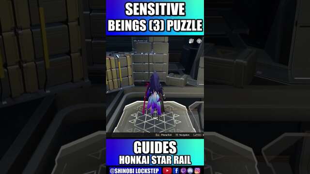 Sensitive Beings (3) Puzzle Honkai Star Rail #shorts
