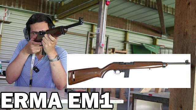 ERMA EM1 - Une bonne réplique d'USM1 en .22 long rifle