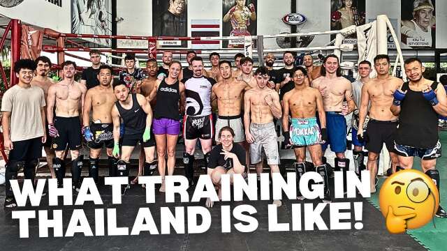 What Training in Thailand is like 🧐(The Dream for Martial Artists)