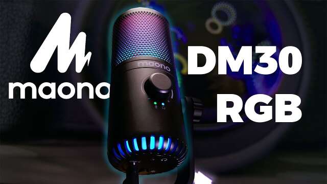 Maono DM30 RGB Microphone Review
