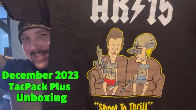 December 2023 TacPack Plus Unboxing. Disappointing? You be the judge
