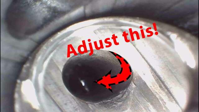 What Your Adjustable Gas Block look like Inside a Rifle Barrel