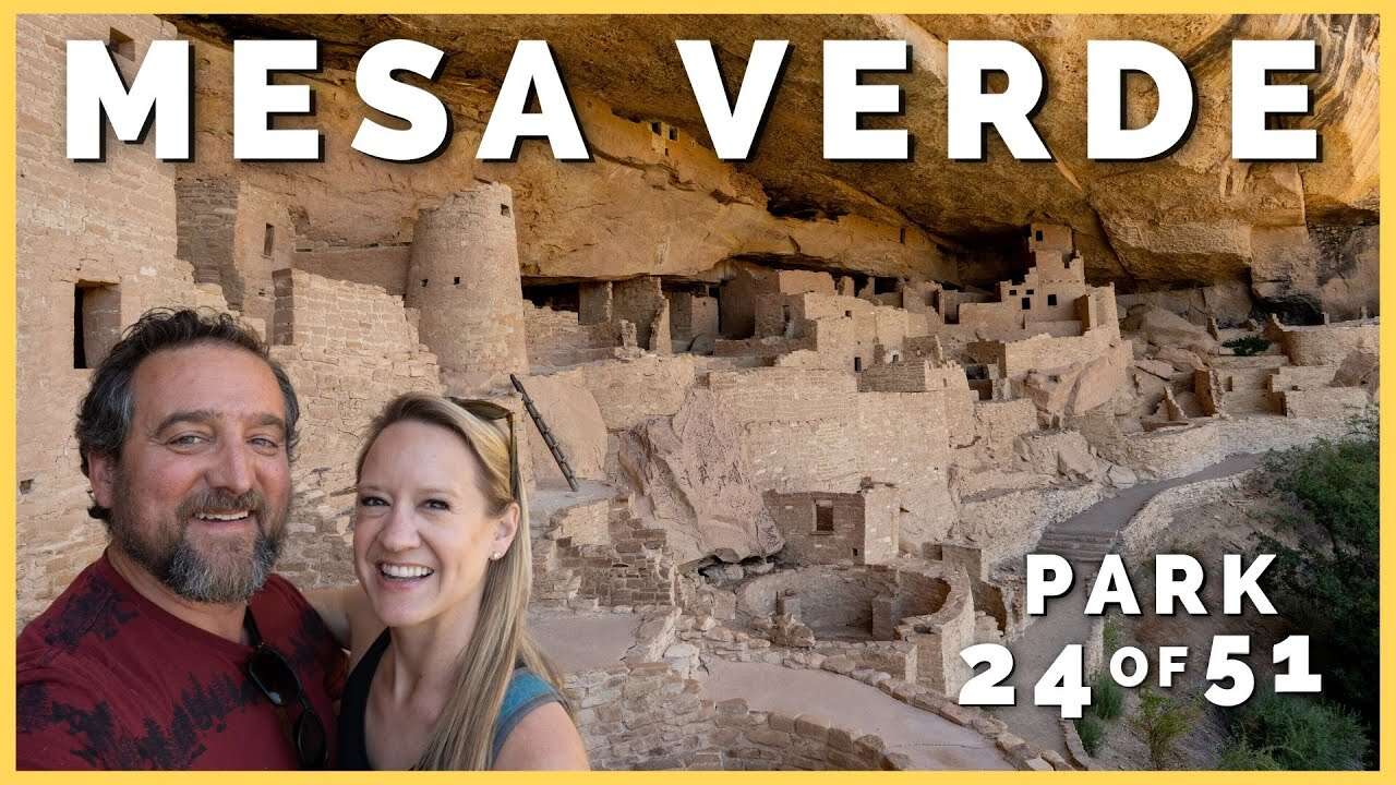 🪜🪨 Discover Mesa Verde Cliff Palace, Ancestral Pueblo Cliff Dwellings | 51 Parks with the Newstates