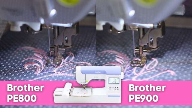Brother PE800 vs PE900 🧵 Embroidery Machine Stitch Test Showdown