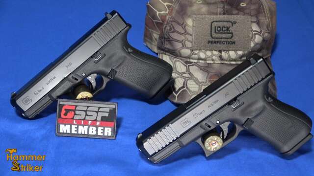 Glock 19 vs Glock 23 - Gen 5 Choices in 9mm and 40 S&W