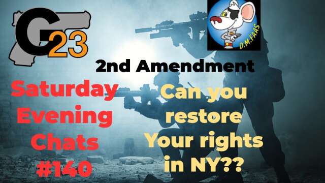 Saturday Evening Chats #140 can I restore my rights